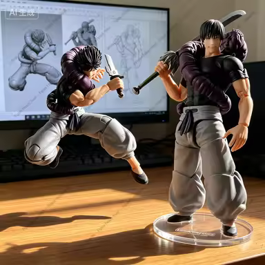 Special OfferBandai SHF Fushiguro Toji Action Figures Jujutsu Kaisen Anime Toys SHF SYuji Itadori Mo