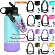 Aquaflask Rope Hydroflask Boot Tumbler Silicone Boot 9/7.5cm Paracord Bottle Protective Accessories 