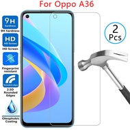 tempered glass screen protector case for oppo a36 cover on oppoa36 a 36 36a 6.56 protective phone co