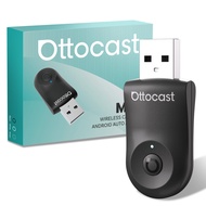 オットキャスト OTTOCAST MINI【2025最新Miniワイヤレスアダプター】CarPlay＆AndroidAutoをワイヤレス化 プラグ＆プレイ 高い安定性 既存の有線CarPlay/And