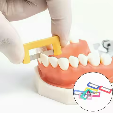 3Pcs/Set Dental Orthodontic Interproximal Enamel Polishing Tool Tooth Reduction Strips Dental Teeth 