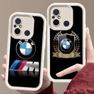 Case for Xiaomi Redmi Note poco C55 C71 9C A2 9A 7 C65 12C M4 A5 9T 10C M3 A1 Pro Soft White E45 bmw