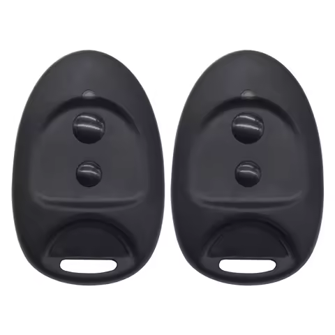 2pcs SPACE SP2 433.92MHz Garage Remote Control 2 Buttons Keychain Gate Door Opener
