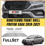 Proton Saga VVT 2019-2021 Ready Cut Honeycomb Grill Full Set Top Bottom