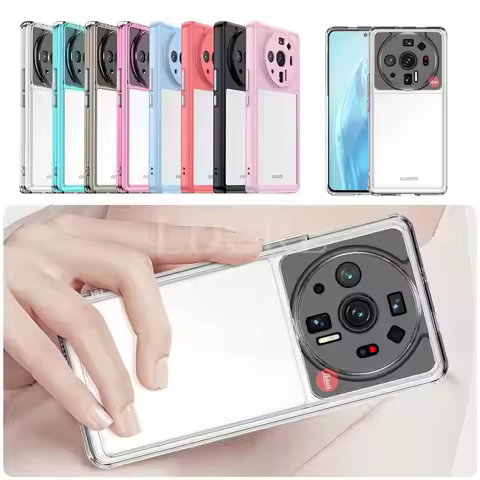 For Xiaomi 12S Ultra Case Silicone Clear For Xiaomi 12S Ultra TPU Phone Cover For Mi 12S Pro Ultra 1