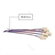 20cm G9 Type Power Socket Led Lamp Bulb Base 250V 2A Ceramic Holder Cable Wire Connector for G9 Halo