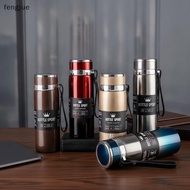 fengjue Leak Proof Thermal Bottle 800ml/1000ml Double Wall Insulated Thermos for Coffee Water Road T