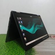 Laptop Acer Spin 5 Core i7 gen 8 RAM 8GB SSD 256GB Layar Sentuh Flip