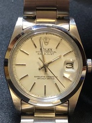 降價 二手勞力士 Rolex港錶 港勞 機械錶 復古錶 稀有自然微氧化1601老釘面 三版鋼帶 錶徑36mm