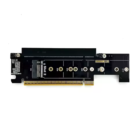 PCIe 5.0 x16 to x8x4x4 Split Expansion Riser Card PCIE5.0 Expansion Adapter Card PCIE X16 to X8+X4+X