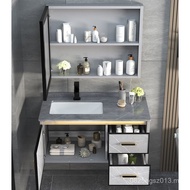 Toilet Washbasin Smart Slate Combination 90cm Bathroom Cabinet Mirror Cabinet Cabinet Combination Ha