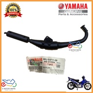 Y125 MUFFLER EXHAUST MUFFLER 125Z 125ZR MUFFLER EXHAUST PIPE [100% ORIGINAL YAMAHA ] - 5BU-E4711-09