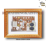 Photo Frame Size 25CM X 35CM + PLUS GLASS