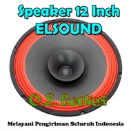 WOOFER FULLRANGE 12" / SPEAKER BASS 12 IN / WOOFER ELSOUND 12 INCH /