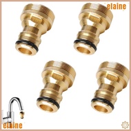 ELAINE Brass Faucet, Brass Universal Tap Adapters, Brass Quick Connector Faucet Tap Connector Bathro