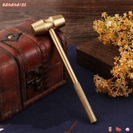 BANANA1Z6 Hammer, Yellow Brass Gavel, Judge Auction Courtroom Gavel Company