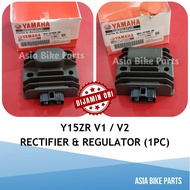 Yamaha Original Y15ZR V1 V2 Rectifier & Regulator / Katab / Katao - 2PV-H1960-00 / BK6-H1960-00