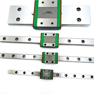 MGN7C/9C/12C/MGW12H/15H Linear Sliding Rail HIWIN Taiwan Silver Mini Straight Rail Sliding Block