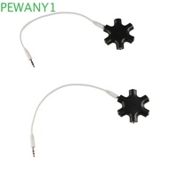 PEWANY1 Audio Splitter for Tablet MP3 MP4 Headphone Port 3.5 Jack 3.5mm Share Adapter
