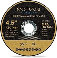 Tools Cut Off Wheel 4.5 Inch for Metal & Stainless Steel, A60T4B4, Angle Grinder Cutting Discs, 4-1/
