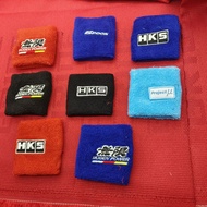 Mugen HKS Project U brake reservoir sock brake fluid cover bottle Oil Tank Sarung Bottle Brake stock