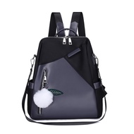 BACKPACK KOREAN WOMEN'S BACKPACK WATERPROOF BLACK CROCELA TA759B5 PREMIUM SIMPLE CUTE BATAM TEENAGER