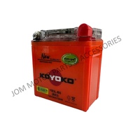 【KOYOKO】YB3L-BS NANOGEL Motorcycle Battery Bateri Motor YAMAHA Y110/Y125Z/RXZ