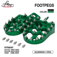 JFG MOTO ที่รองเท้าสำหรับ KLX110 2002-2023 KLX110L 2010-2023 KX60อุปกรณ์มอเตอร์ไซค์1988-2003