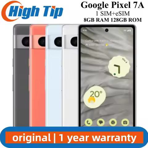 Original Google Pixel 7a Smartphone 5G 8GB RAM 128GB Mobile phone Google Tensor G2 6.1 inches 64 MP 
