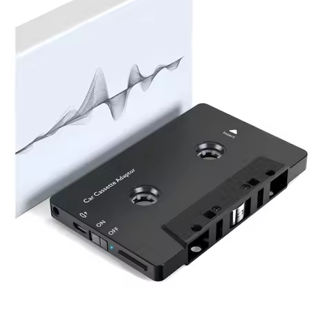 Cassette Bluetooth Adapter for Car, Bluetooth 5.1 Cassette Adapter, Car Audio Bluetooth Wireless Cas