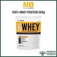 N8 100% WHEY PROTEIN 500g - Build Muscle  Muscle Recovery  24g Protein (16 Servings)