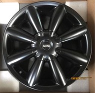 【美麗輪胎舘】MINI F56專用 16吋 鋁圈樣式 5X112 6.5J ET45 中心孔66.5 平光黑