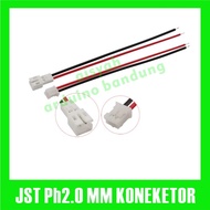 JST PH2.0 PH 2.0mm Connector 20cm Cable PH 2.0 2Pin 2P 2 PIN 2 P 20 CM