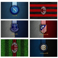 Football club wall Poster 08/A4/ Frameless.