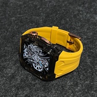 ≮407≯  RICHARD Mile Modified Watchband for iWatch Series 10 46mm 42mm Ultra 2 49mm 45mm 44mm Band Cr