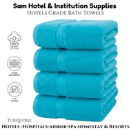SAM Utopia luxury 100% Cotton Bath Towel (550g) Tuala Mandi Dewasa Tebal