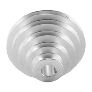 25mm Bore Aluminum Pagoda Wheel A Type 5 Step Pagoda Pulley Wheel for Timing Belt