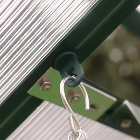 50Pcs Green/Black Plastic Greenhouse Hanging Hooks Plant Flower Hanger Clips Garden Accessories Fast