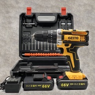 Máy khoan pin Máy khoan bê tông dùng pin OZITO 66V TẶNG BỘ MŨI KHOAN