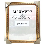 Louis Picture Frame In Shiny Gold Size 16x20 Inches Or 40.64x50.8 Cm.