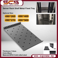 Server Rack Tray/Network Cabinet Shelf Metal Fixed Tray With Optional Size