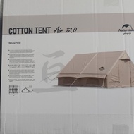 READY STOCK New 2022 Naturehike outdoor cotton air tent 12 glamping camping