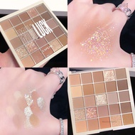 Cape 25 Lucky Eyeshadow Palette hạt sáng lâu dài tự nhiên trà sữa mặt đất mỹ phẩm HUB-VN