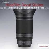 Hinefilm Skin for Nikon Z 28-400 Lens Skin for Nikkor Z 28-400mm f/4-8 Lens Sticker 28400 Protective