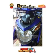 NUMBER PLATE BRACKET BOLT (2 BOLTS) YAMAHA NOUVO Z LELE VIETKONG ELEGANCE LX SX CARBON YEAR 2002 - 2