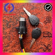 Specialized 2-Saddle Electric Vehicle Lock for Electric Bicycles, 2-Saddle Vehicles, Grass Vehicles
