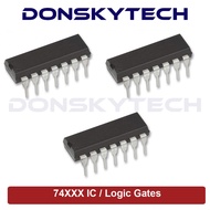 74LSXX 74XX 7400 7402  7404 7408 7410 7411 7427 7432 7473  7474 7483 7493  7447 7485 7486 IC