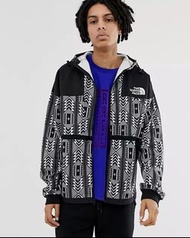 原價一萬多 正品 The North Face XS 變形蟲 刷毛 防風 防撥水 RAGE 印花 外套 北臉 北面