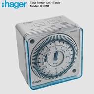 Hager EHN711 24 Hour Time Switch/ Timer Switch