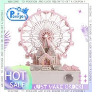 1 PCS 3D Notepad Desk Calendar with Lights, Artist Desk Calendar Pink 2024 Calendar 3D Notepad Artop